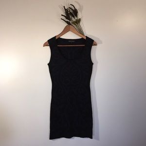 Jealous Tomato Black & Navy Sweater Dress Size M